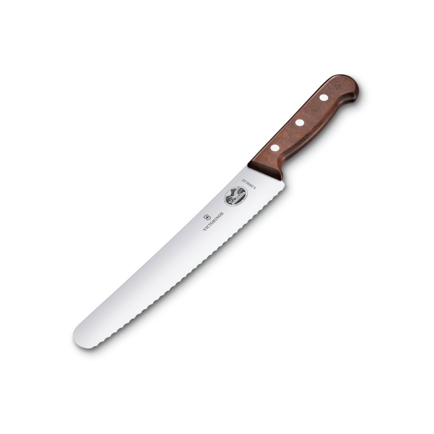 Victorinox - Faca de pão WOOD 22 cm bordo