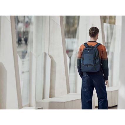 Victorinox - Mochila para computador portátil 16 Deluxe Vx Sport EVO 28 l azul