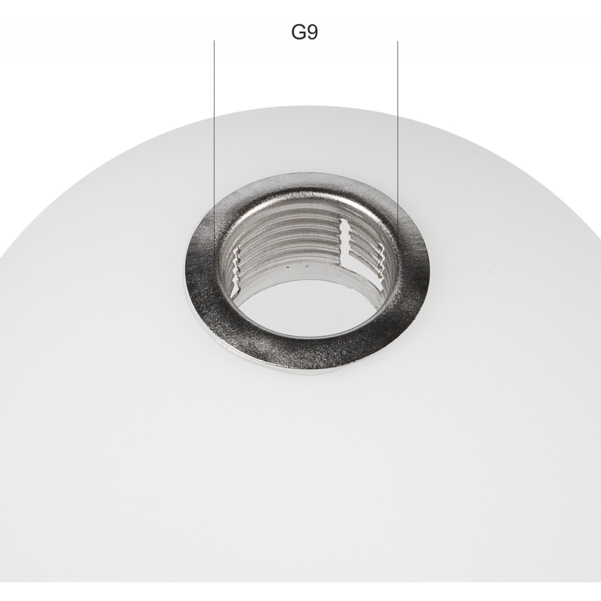 Vidro de substituição para candeeiro de teto ASTRO G9 diâmetro 12 cm