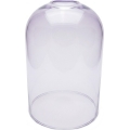 Vidro de reposição para lustre E27, fumê roxo