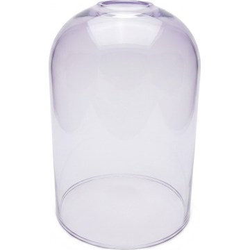 Vidro de reposição para lustre E27, fumê roxo