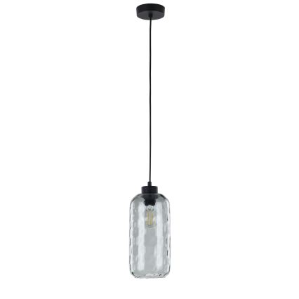 Vidro de reposição para lustre KARO E27 Ø 14 cm cinza fumê