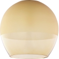 Vidro de reposição para lustre KULA E27, diâmetro 38 cm, bege fumado