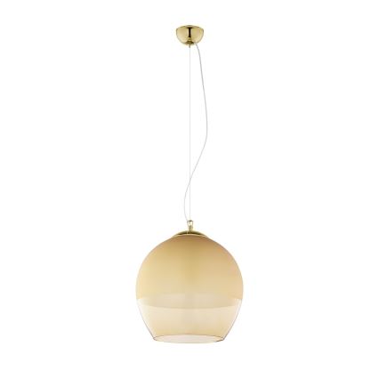 Vidro de reposição para lustre KULA E27, diâmetro 38 cm, bege fumado