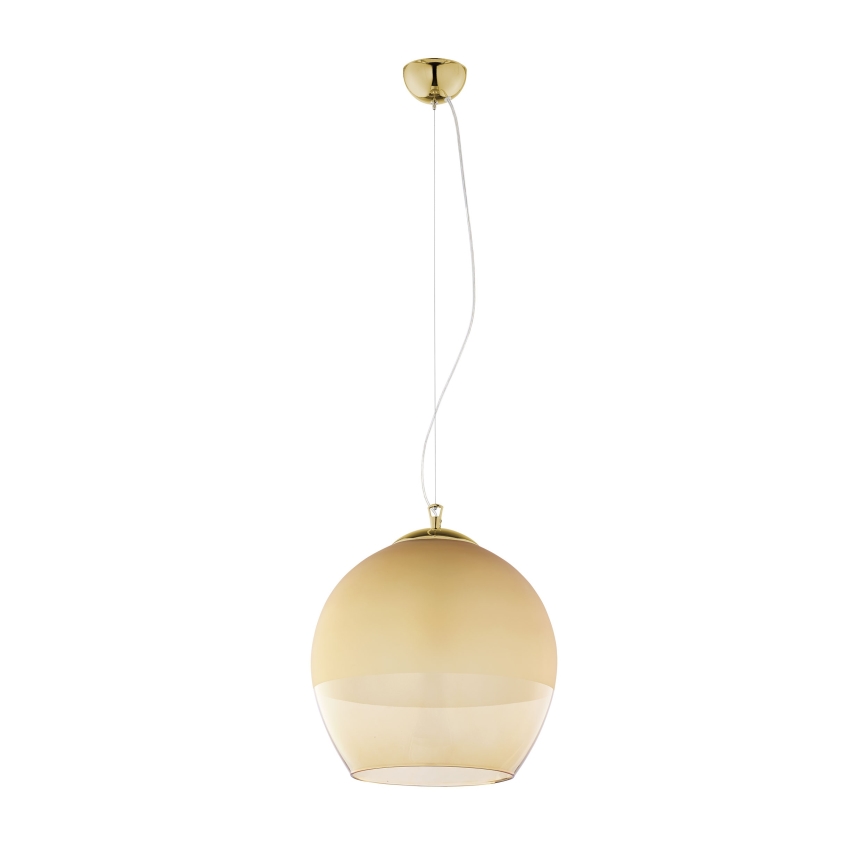 Vidro de reposição para lustre KULA E27, diâmetro 38 cm, bege fumado