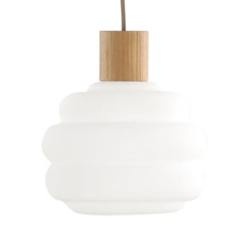 Vidro de reposição para lustre MELIA E27, Ø 20 cm, branco