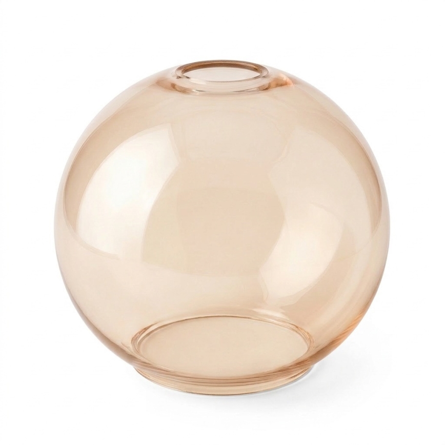 Vidro de reposição POBO, Ø 14 cm, bege fumê