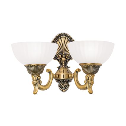 Vidro de reposição universal ROCCA E27 Ø 17 cm branco