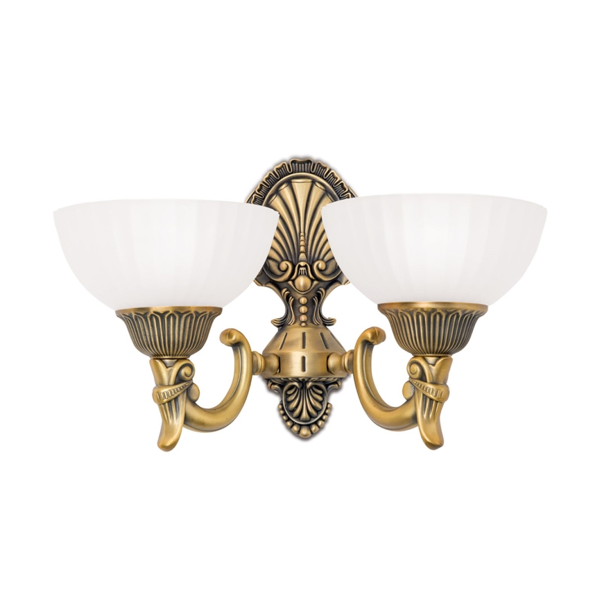 Vidro de reposição universal ROCCA E27 Ø 17 cm branco