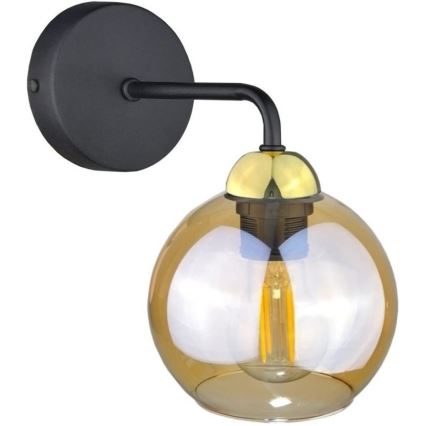 Vidro de substituição para candeeiro de parede AMBER - fumo castanho