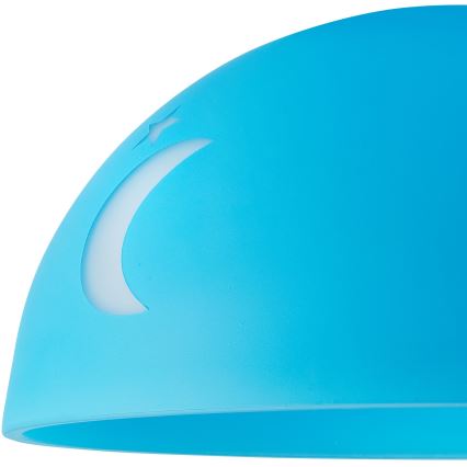 Vidro de substituição para candeeiro DAY & NIGHT E27 diâmetro 30 cm azul