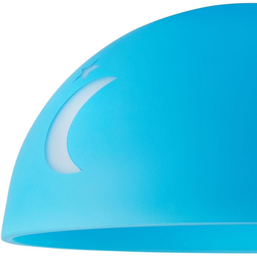 Vidro de substituição para candeeiro DAY & NIGHT E27 diâmetro 30 cm azul