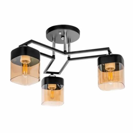 Vidro de substituição E27 bege