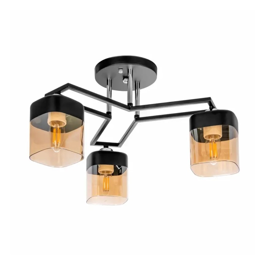 Vidro de substituição E27 bege