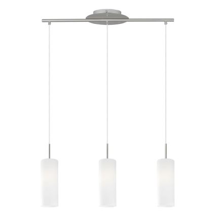 Vidro de substituição para candelabro e lâmpada Eglo - Troy 3 leitoso