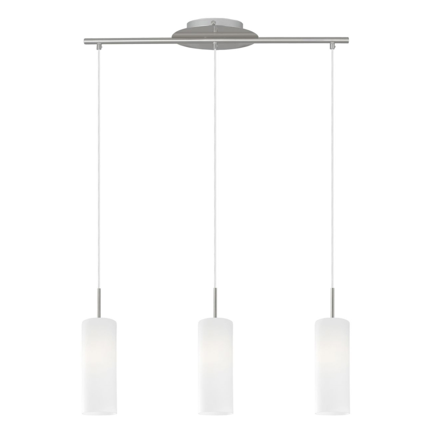 Vidro de substituição para candelabro e lâmpada Eglo - Troy 3 leitoso