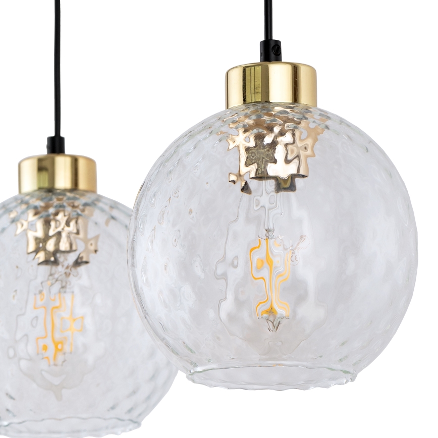 Vidro de substituição para aplique de parede e lustre DEVON, diâmetro 18 cm, transparente