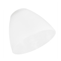 Vidro de substituição para candeeiro de teto, candeeiro de mesa, candeeiro de pé, aplique de parede e candeeiro de teto MIRANDA E27 110x130 mm branco