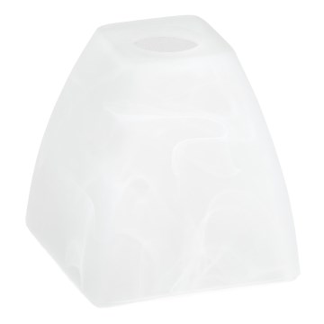 Vidro de substituição para candeeiro E14 10x13 cm branco