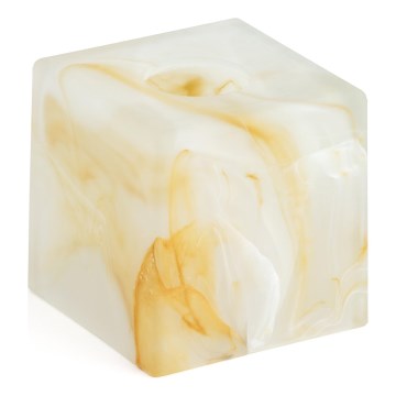 Vidro de substituição para candeeiro E14 8,5x8 cm bege