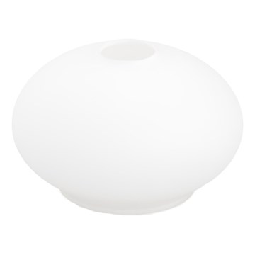 Vidro de substituição para candeeiro E14 diâmetro 13,5 cm branco