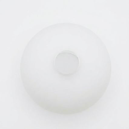 Vidro de substituição para candeeiro E14 diâmetro 15 cm branco