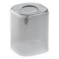 Vidro de substituição para candeeiro E27 11x9,5 cm cinzento