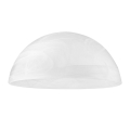 Vidro de substituição para candeeiro E27 130x300 mm branco