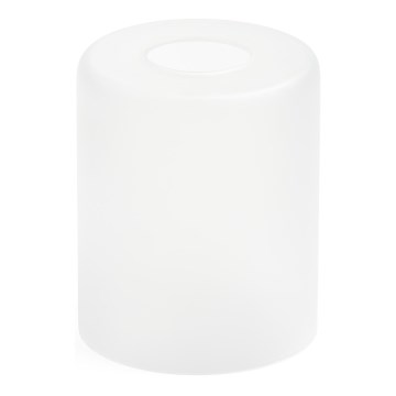 Vidro de substituição para candeeiro E27 diâmetro 10 cm branco