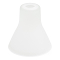 Vidro de substituição para candeeiro E27 diâmetro 20 cm branco