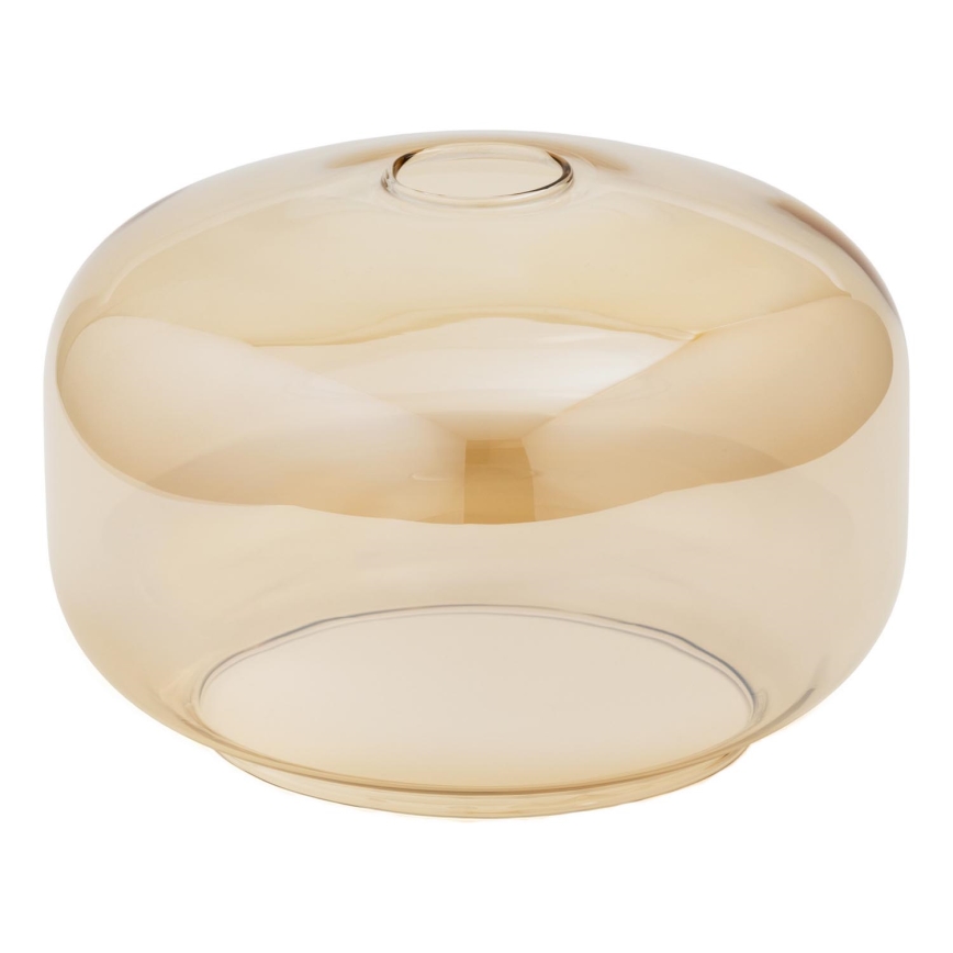 Vidro de substituição para candeeiro E27 diâmetro 21,5 cm bege