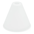 Vidro de substituição para candeeiro E27 diâmetro 23 cm branco