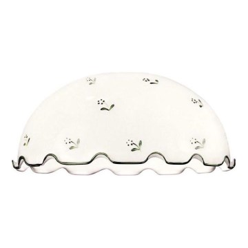 Vidro de substituição para candeeiro NONNA E27 diâmetro 36 cm branco/verde