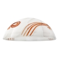 Vidro de substituição para candeeiro SFERA E27 120x300 mm branco/laranja