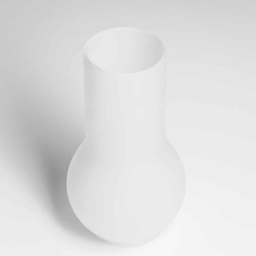 Vidro de substituição para candelabro TAVERN/COTTAGE E14 210x110 mm branco