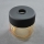 Vidro de substituição para lustre AMBER E27, diâmetro 14 cm, preto/fumê bege
