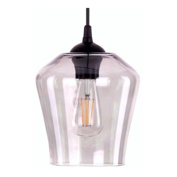 Vidro de substituição para lustre AMSTERDAM E27, diâmetro 19 cm, rosa fumê