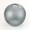 Vidro de substituição para lustre e aplique de parede DEVON E27 Ø 18 cm, cinza fumê