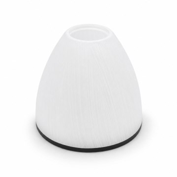 Vidro de substituição para lustre e aplique RETRO, ANTICO E27, diâmetro 13 cm, branco/preto