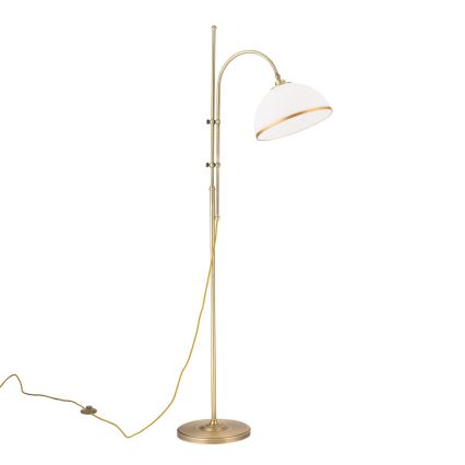 Vidro de substituição para lustre e candeeiro de pé OLD LAMP E27 diâmetro 30 cm branco/dourado