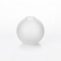 Vidro de substituição para lustre E27, diâmetro 15 cm, branco fosco