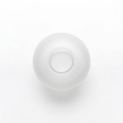Vidro de substituição para lustre E27, diâmetro 15 cm, branco fosco