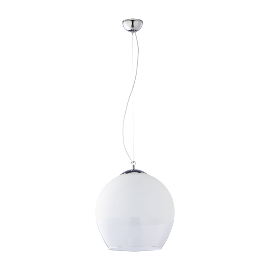 Vidro de substituição para lustre KULA E27, Ø 38 cm, branco/transparente