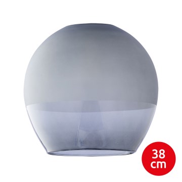 Vidro de substituição para lustre KULA E27 Ø 38 cm, cinzento fumado