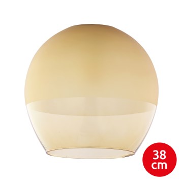 Vidro de substituição para lustre KULA E27, Ø 38 cm, fumê bege