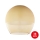 Vidro de substituição para lustre KULA E27, Ø 38 cm, fumê bege