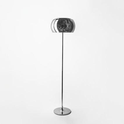 Vidro de substituição universal para G9, diâmetro 40 cm, acabamento fumê