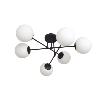 Vidro de substituição universal MOON E27 diâmetro 16 cm branco