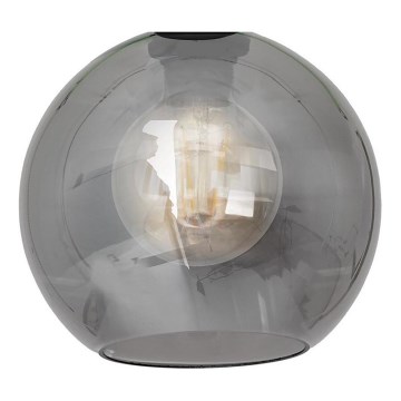 Vidro de substituição universal SOFIA E27 diâmetro 20 cm fumo preto