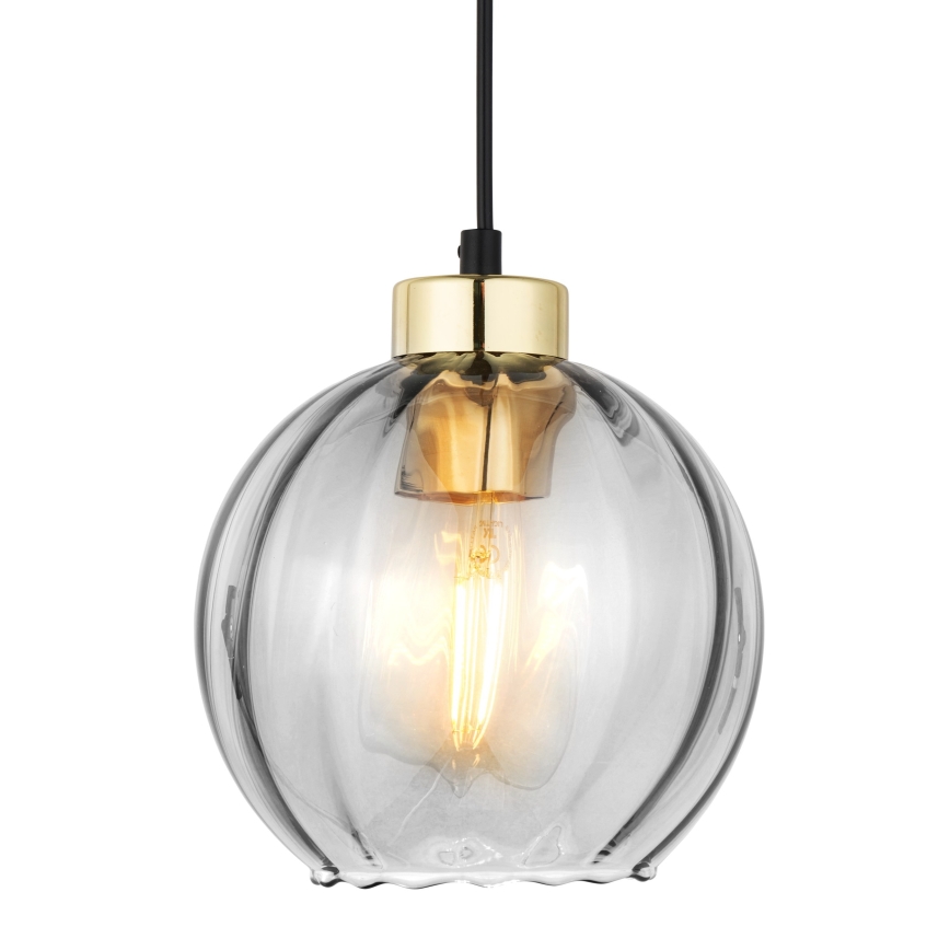 Vidro sobressalente para lustre DEVI E27, diâmetro 18 cm, transparente